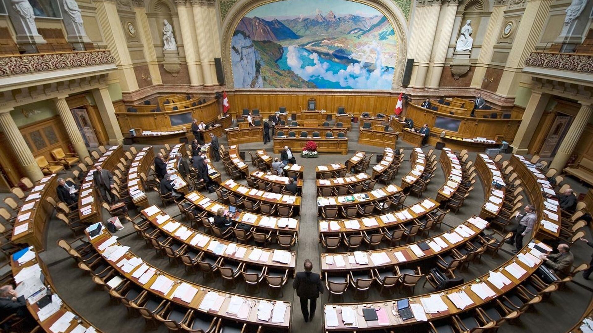 Парламент Швейцарии - РИА Новости, 1920, 10.02.2023