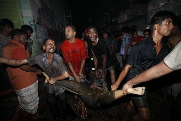Пожар в столице Бангладеш Дакке 3 июня 2010 г.