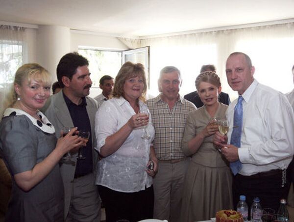 Встреча Юлии Тимошенко с одноклассниками