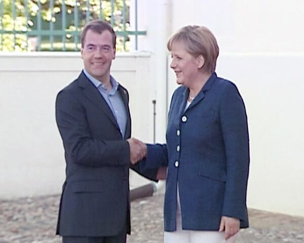 Дмитрий Медведев прибыл в Германию с двухдневным визитом