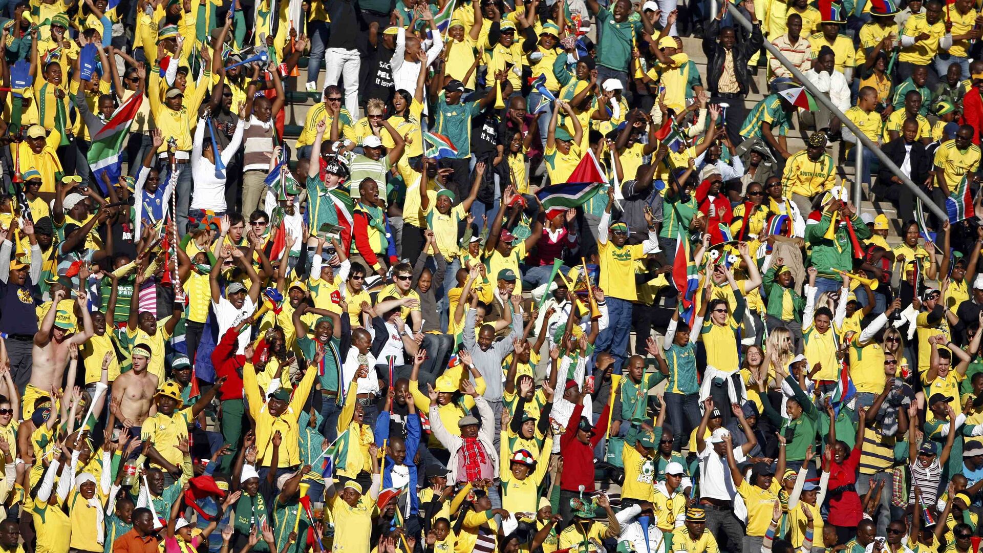 Болельщики сборной ЮАР - РИА Новости, 1920, 14.10.2025