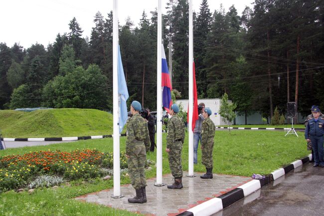 Полевой лагерь Юный пожарный впервые проходит в Звенигороде