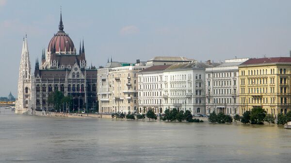 Паводок в Будапеште
