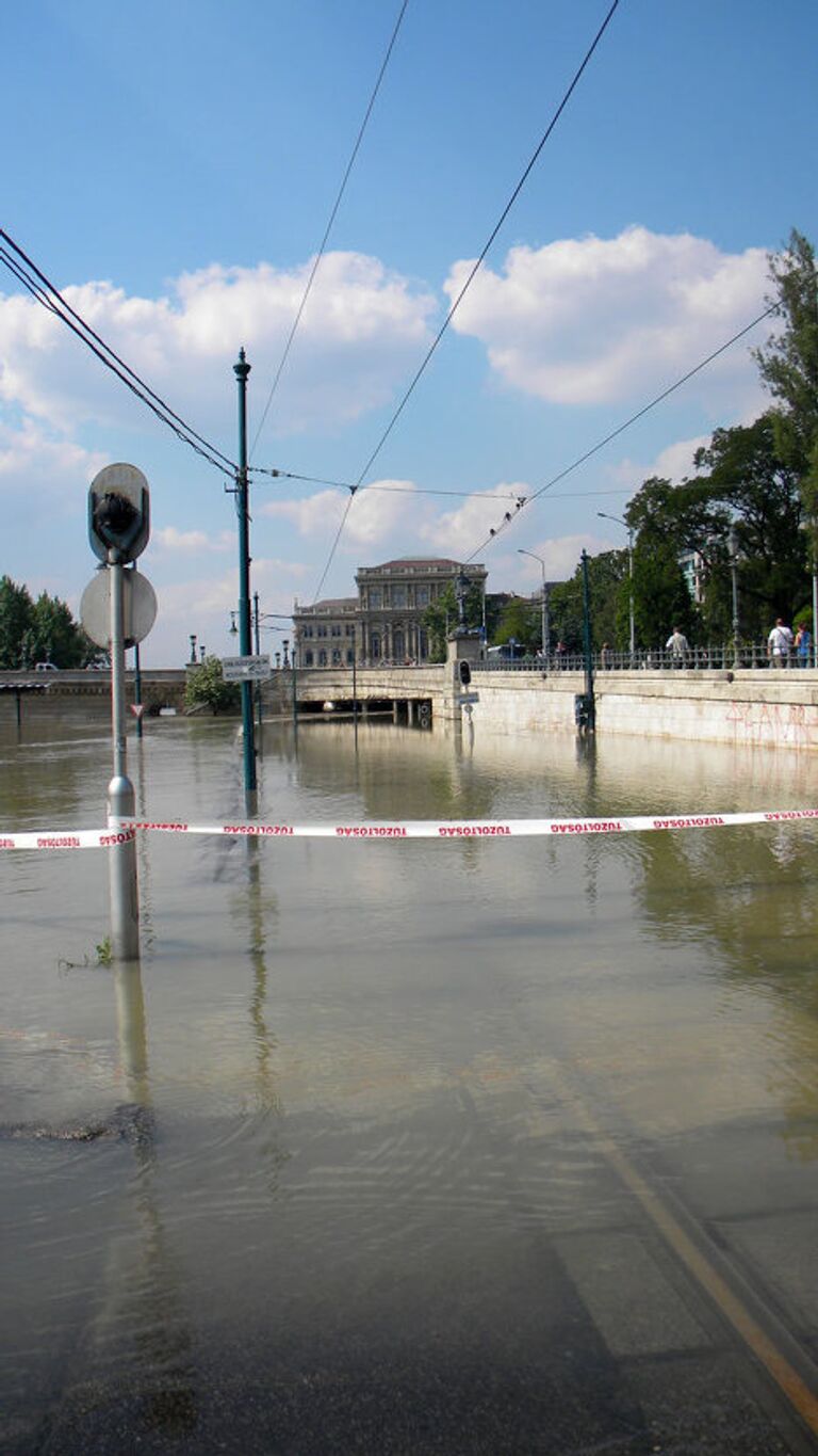 Паводок в Будапеште