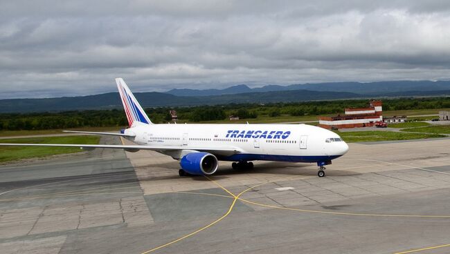 Boeing 777-200 авиакомпании Трансаэро