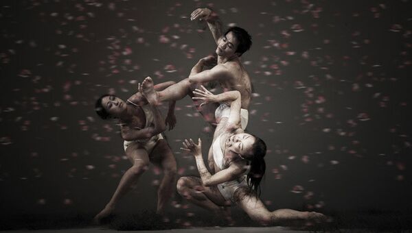 Спектакль Шепот цветов, поставленный тайваньским театром танца Клауд Гейт по мотивам пьесы Антона Чехова Вишневый сад