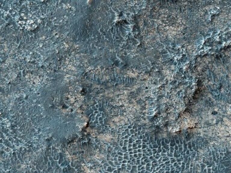 Снимок поверхности Марса, полученный камерой HiRISE 