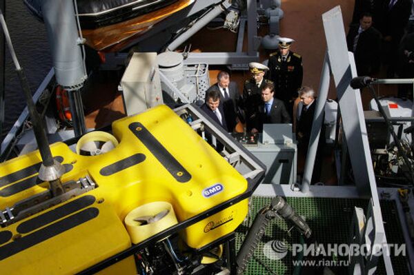 Дмитрий Медведев посетил производственное объединение Севмаш.