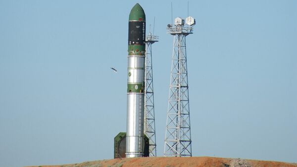 Запуск ракеты-носителя РС-20 Днепр, архивное фото