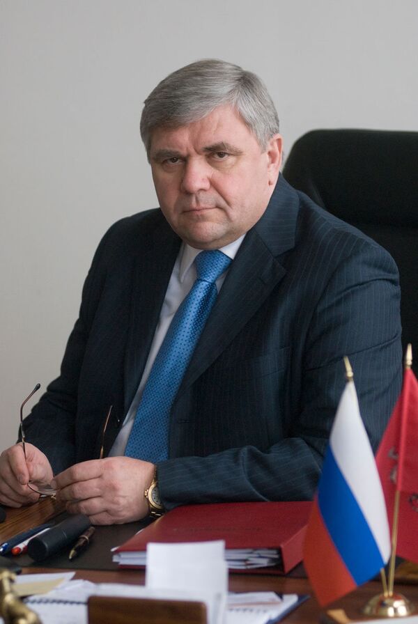 Руководитель московской Городской службы перемещения транспортных средств Сергей Лукьянов.