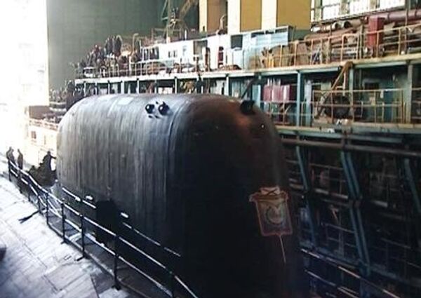Подлодку нового поколения Северодвинск спустили на воду