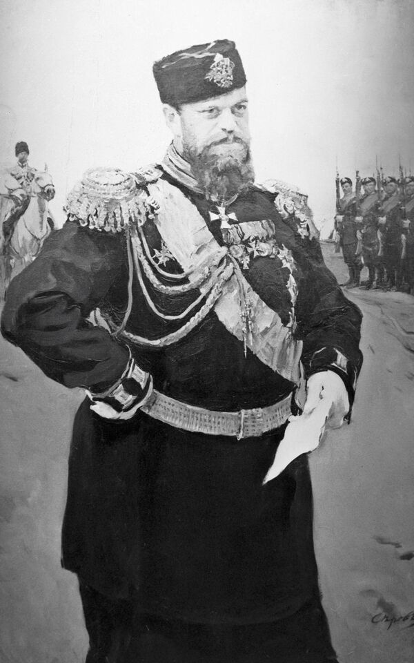 Репродукция портрета Александра III