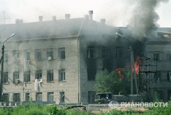 Пожар в Буденновске
