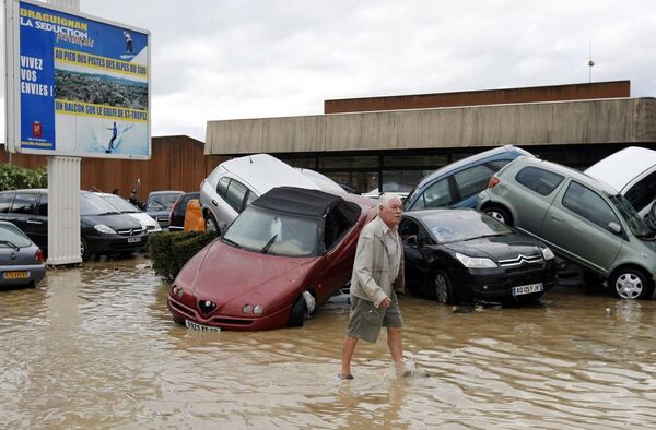 Наводнение во Франции