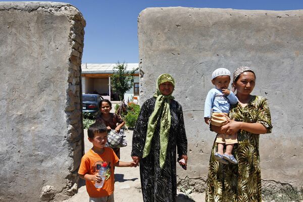Узбекские беженцы