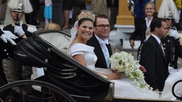 Свадьба шведской кронпринцессы Виктории