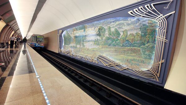 Платформа станции метро Марьина Роща. Архивное фото