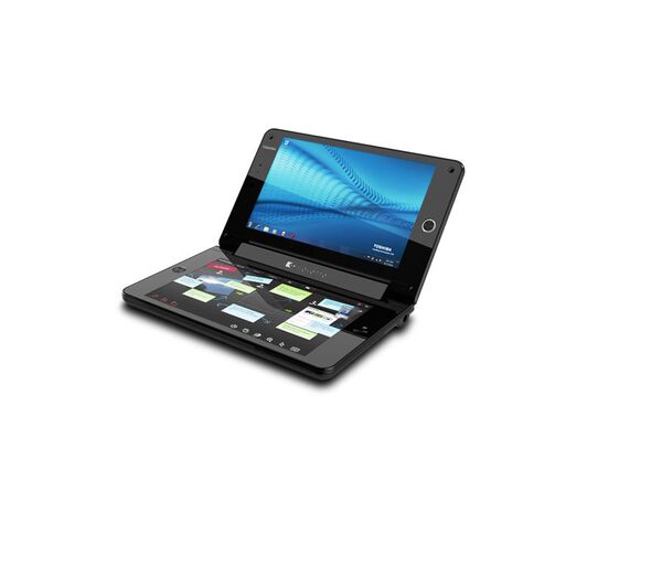 Компания Toshiba анонсировала интернет-планшет Toshiba Libretto W100, оснащенный сразу двумя экранами