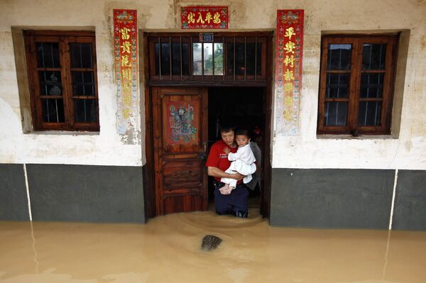 Наводнение на юге Китая