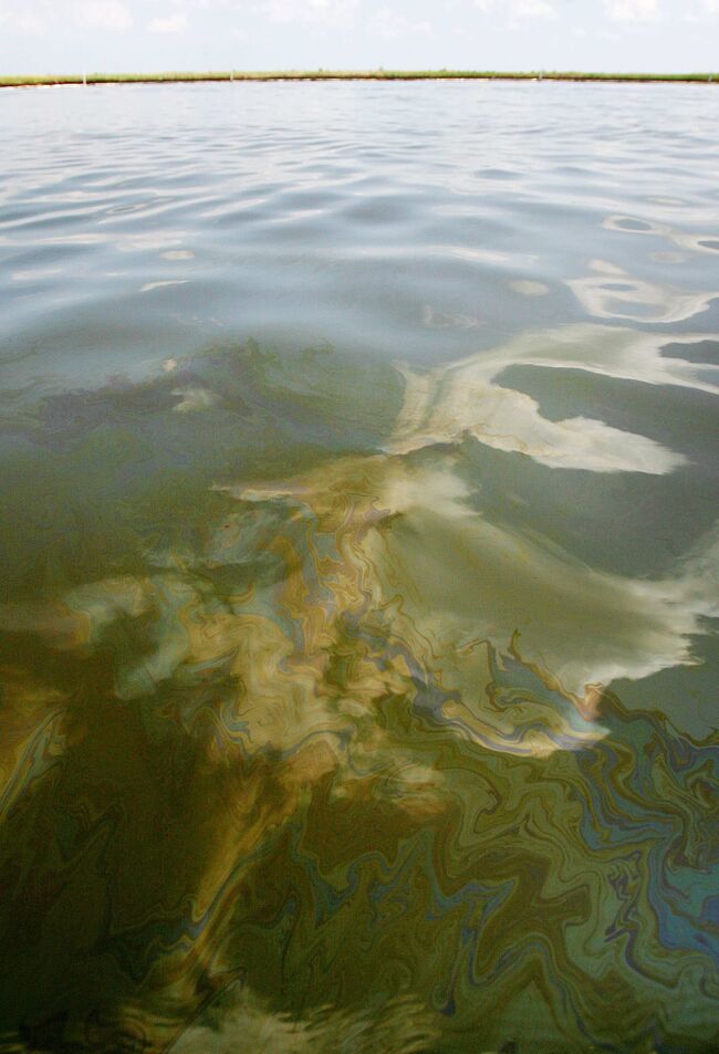 Нефтяное пятно в Мексиканском заливе (по состоянию на 21 июня 2010 г)