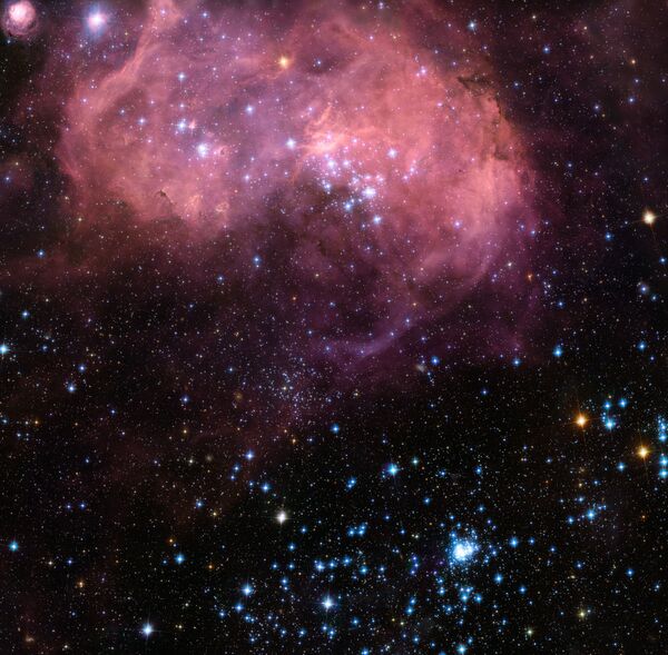 Регион LHA 120-N 11 в Большом Магеллановом облаке – месторождение новых звезд 