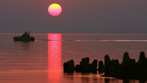 Закат над Амурским заливом, архивное фото