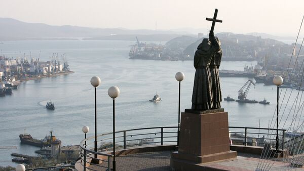 Памятник Кириллу и Мефодию во Владивостоке