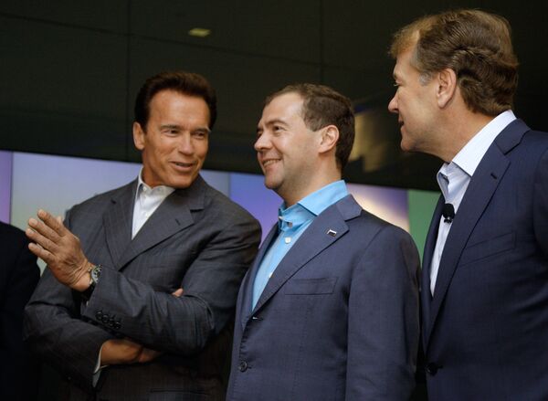 Президент РФ Дмитрий Медведев посетил офис компании CISCO