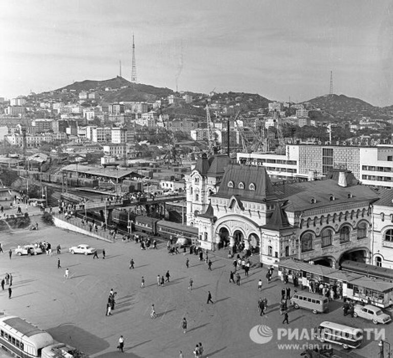 Панорама города Владивостока