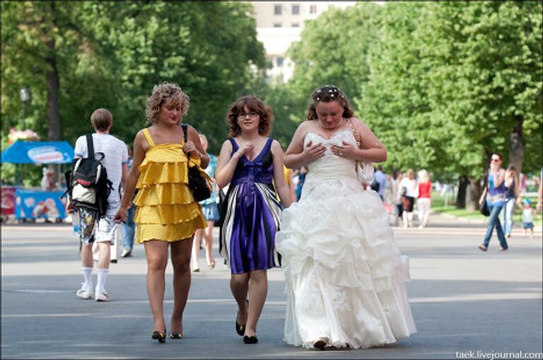 Выпускной вечер в Москве 23 июня 2010 г. 