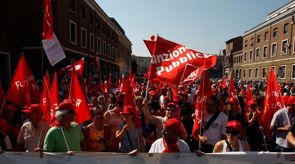 Забастовка в Риме
