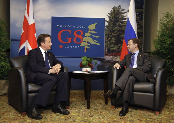Президент РФ Д.Медведев принял участие в саммите G8 в Канаде