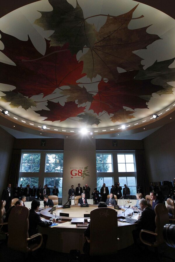 Саммит G8 в канадском Хантсвилле