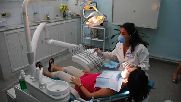 Стоматологический кабинет одной из кубинских клиник