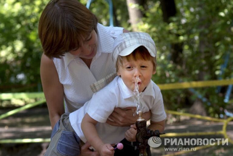 Жаркие дни в Ульяновске