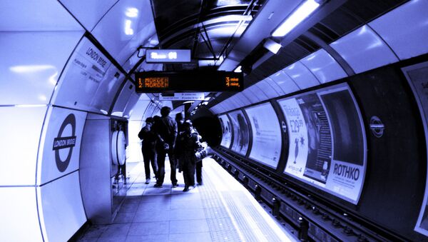 Лондонское метро, архивное фото