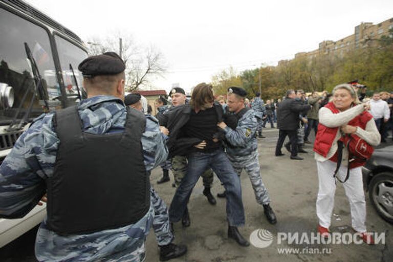 Задержание журналистов, освещавших ситуацию вокруг Черкизовского рынка