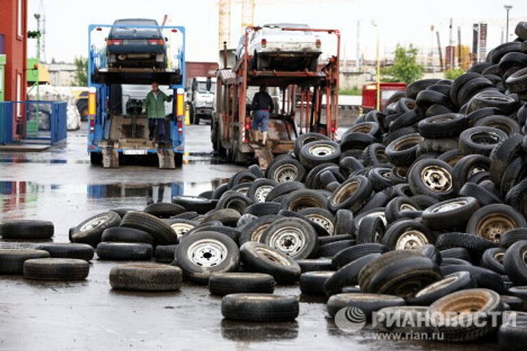 Утилизация автомобилей на предприятии ООО Втормет