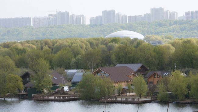 Поселок Речник до сноса домов. Архив