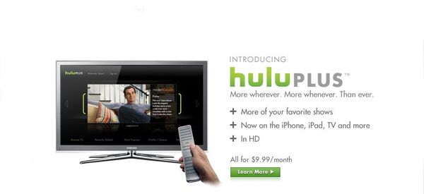Новый пакет услуг Hulu Plus включает доступ к полному архиву большого количества сериалов и телешоу