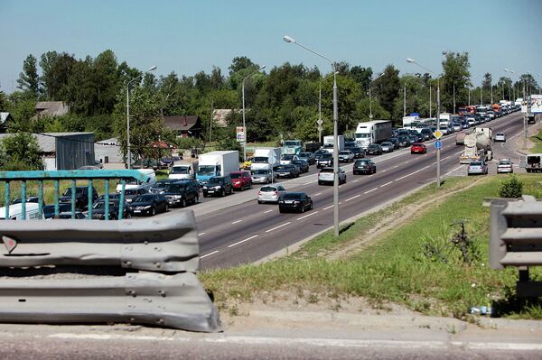 Транспортный коллапс на Ленинградском шоссе в июне-июле 2010 года