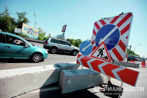 Транспортный коллапс на Ленинградском шоссе в июне-июле 2010 года