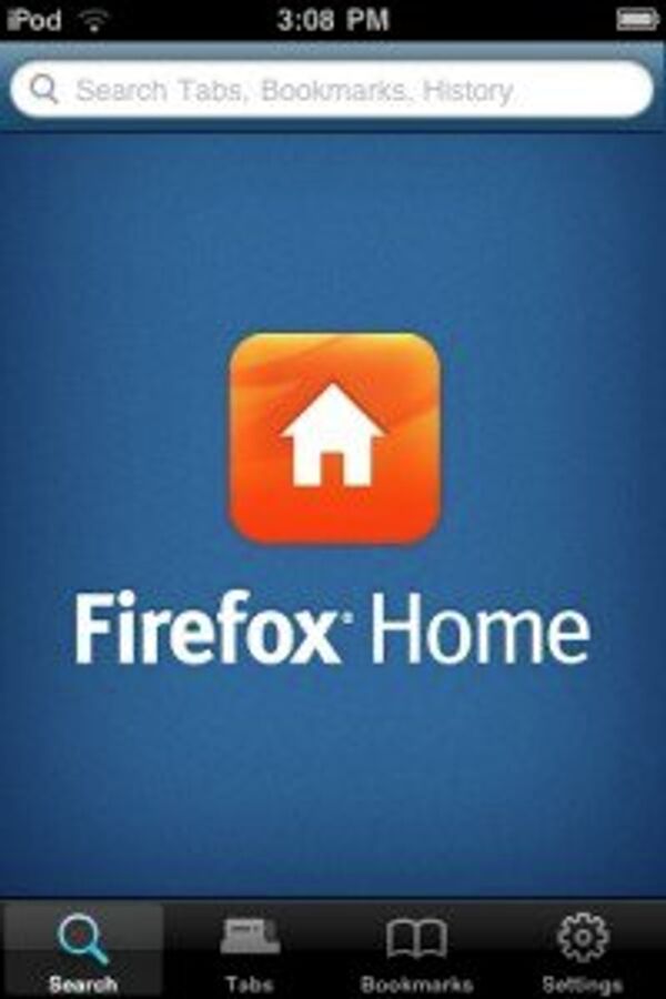 Firefox Home для iPhone
