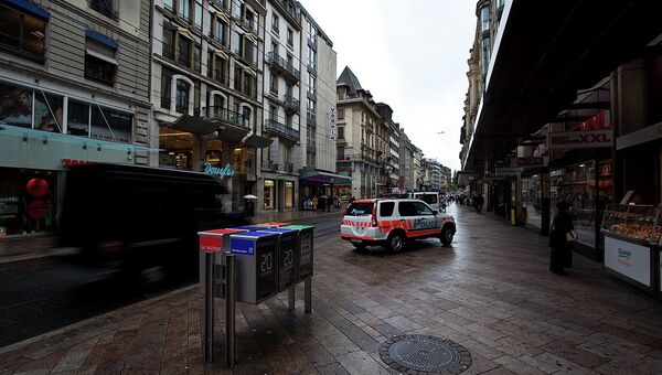 Полиция в Женеве. Архивное фото