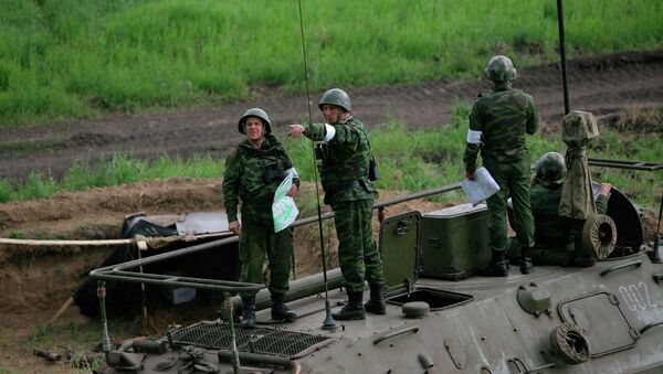Тактические учения мотострелковой бригады в рамках оперативно-стратегических учений Восток-2010
