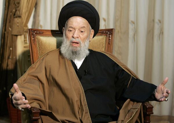 Духовный лидер ливанских шиитов аятолла Фадлалла