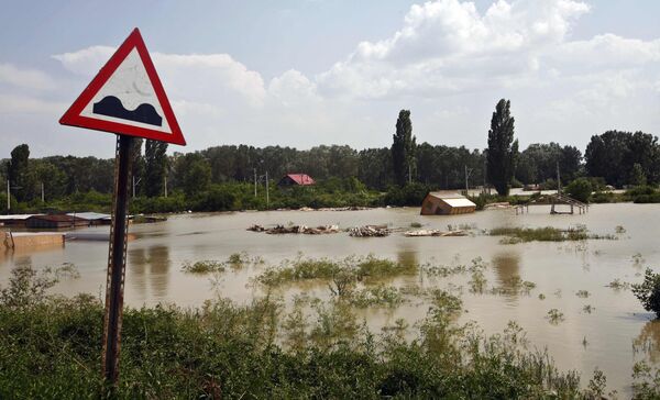 Наводнение в Румынии