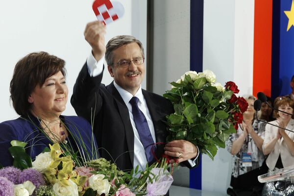 Победа Бронислава Коморовского на президентских выборах в Польше была достигнута с минимальным перевесом