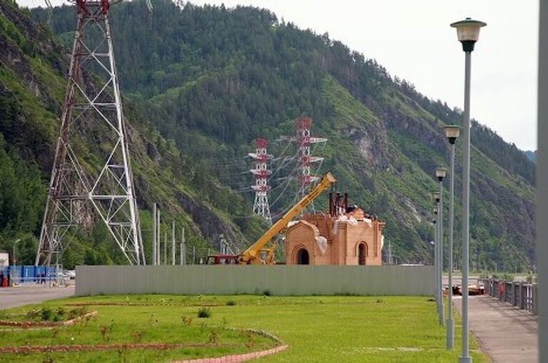 Строительство православной часовни на месте захоронения погибших на СШГЭС