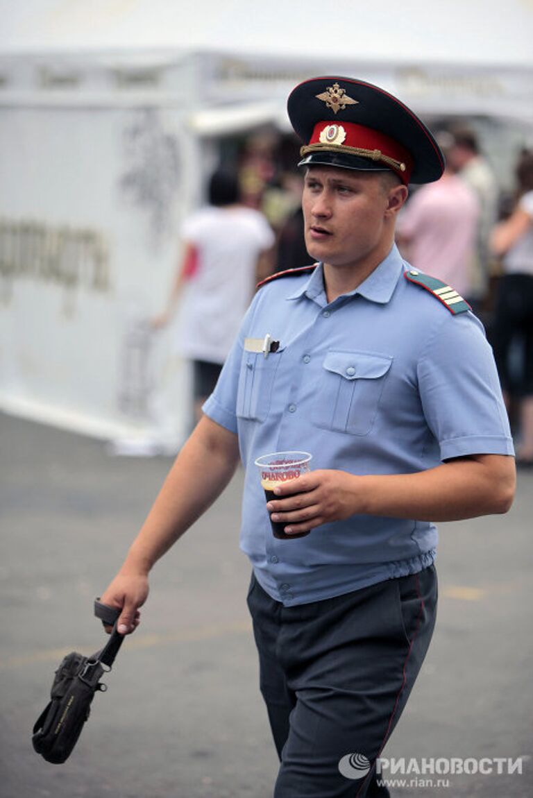 Открытие ХII Московского международного фестиваля пива